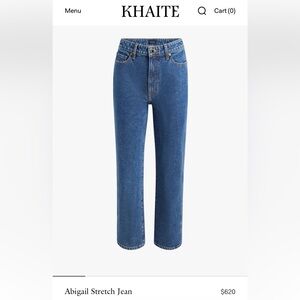 KHAITE ABIGAIL JEANS SZ 31